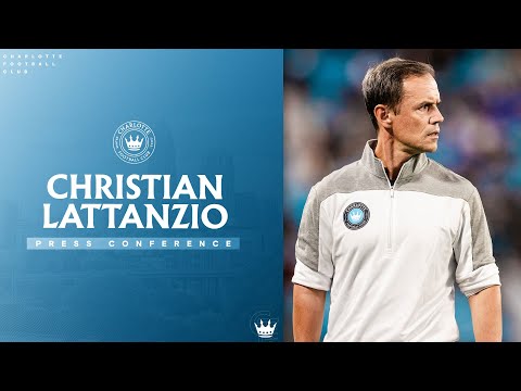 Christian Lattanzio Press Conference | Charlotte FC vs Columbus Crew