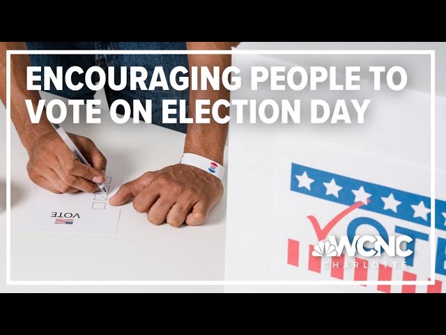 Charlotte organizations encouraging people to vote