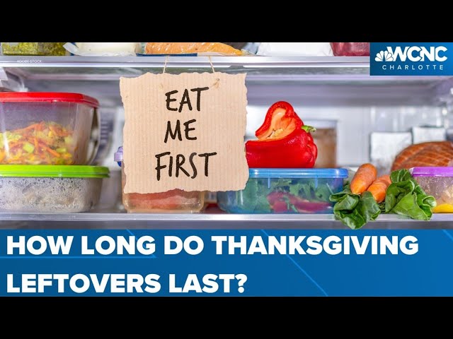 How long do Thanksgiving leftovers last?