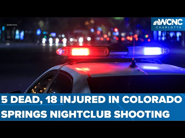 Colorado Springs nightclub shooting: Police say 5 dead at Club Q, suspect in custody