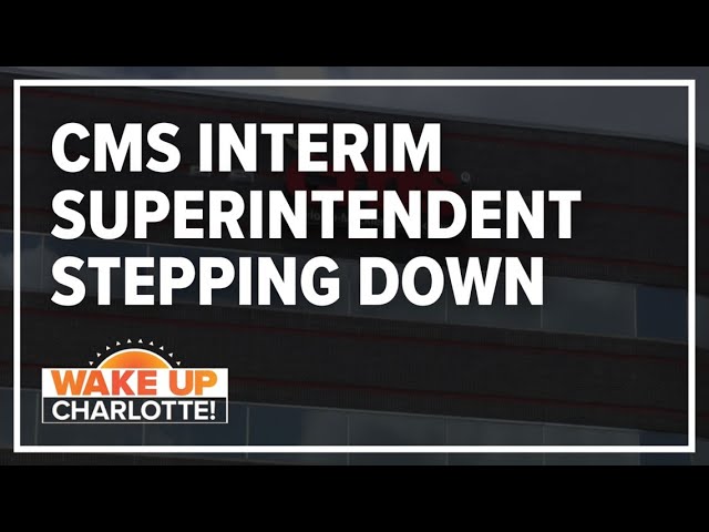Interim CMS Superintendent stepping down