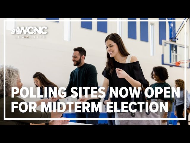 Polling sites are now open in South Carolina