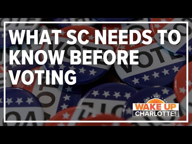 What South Carolina voters need to know on Election Day