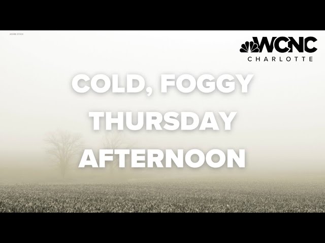 Forecast: Cold with areas of fog this afternoon