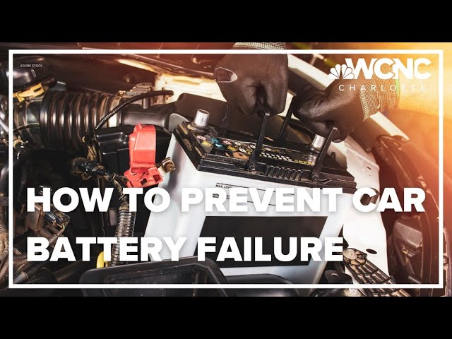 How to prevent car battery failure