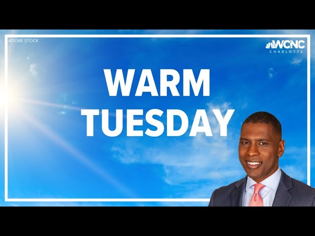 A warmer temperature outlook, midweek rain