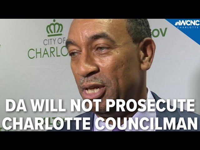 Charlotte councilman not breaking state law, Mecklenburg DA says