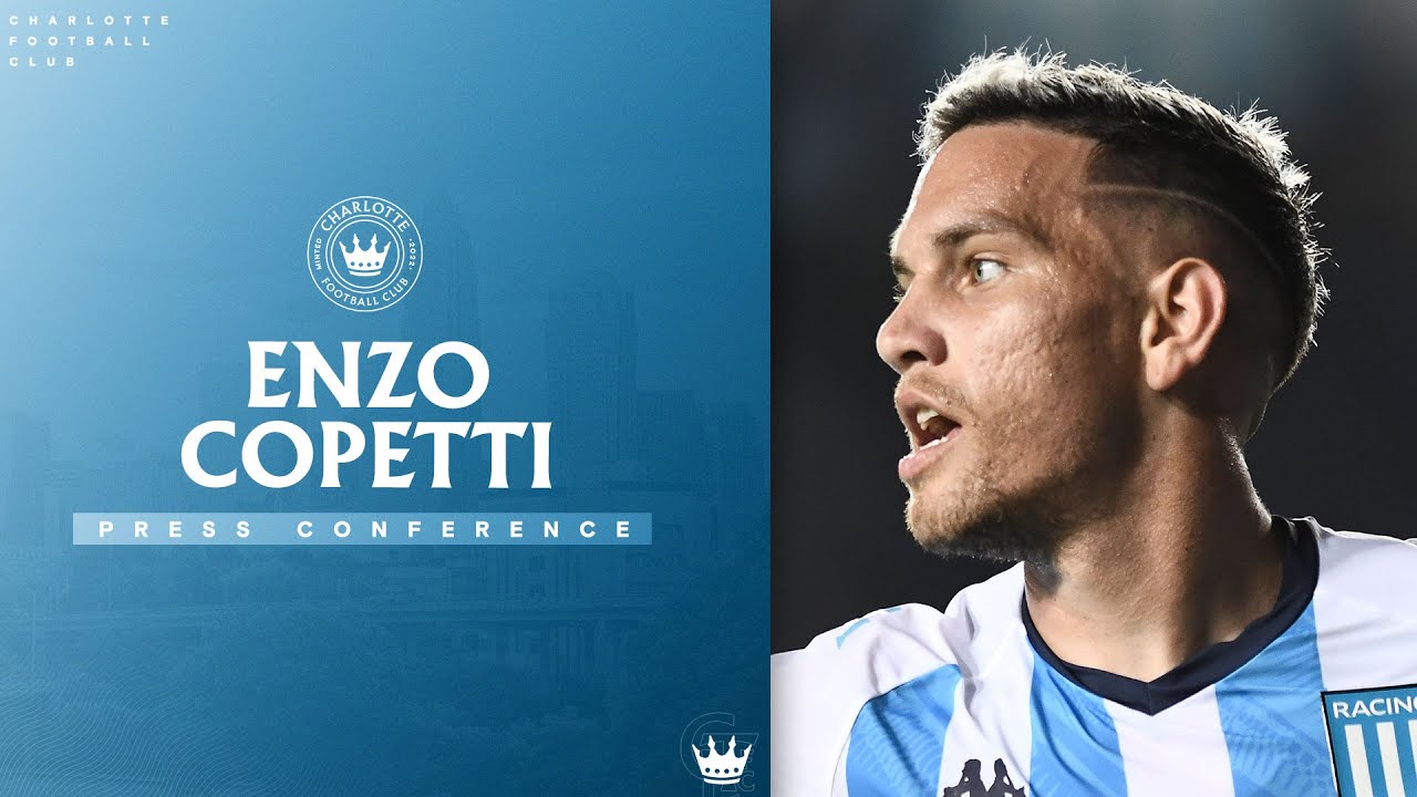 Enzo Copetti Speaks On Coming to Charlotte FC | Press Conference