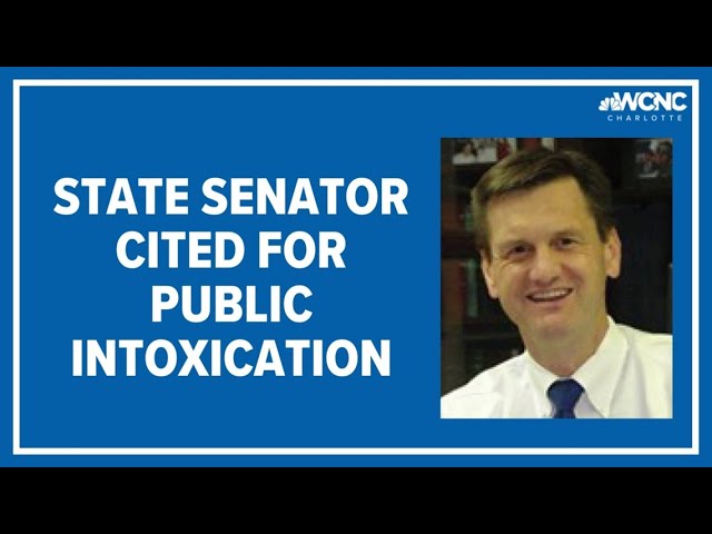 SC state senator cited for intoxication while in parked car