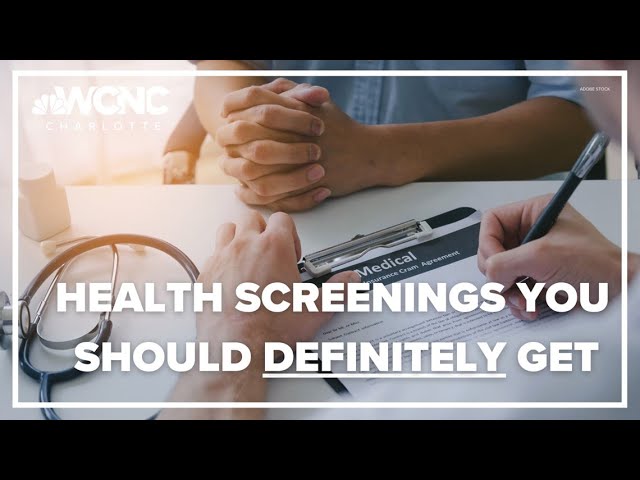 The importance of getting health screenings