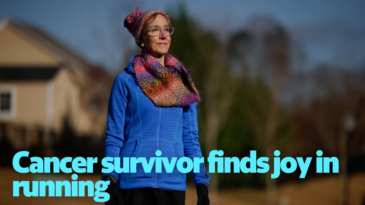 Cancer survivor finds joy in running