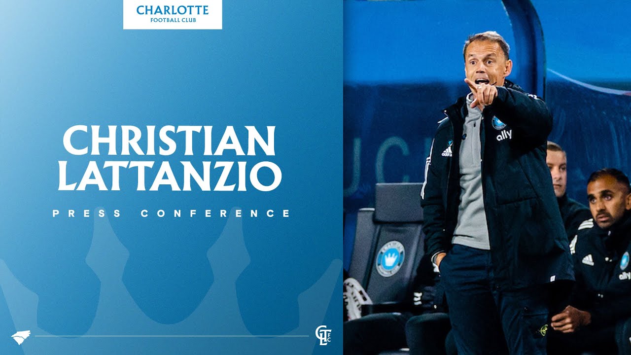 Christian Lattanzio Press Conference | Charlotte FC vs New England Revolution