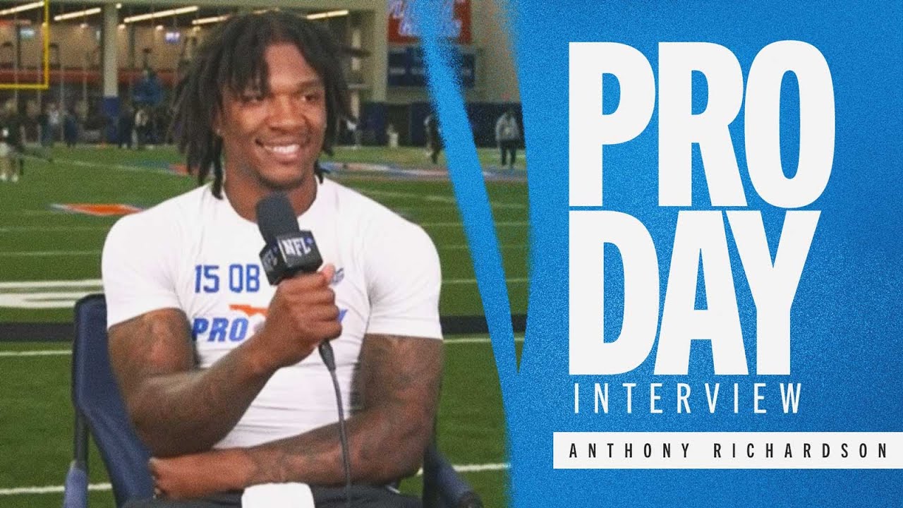 Anthony Richardson reflects on his pro day with Steve Smith Sr.