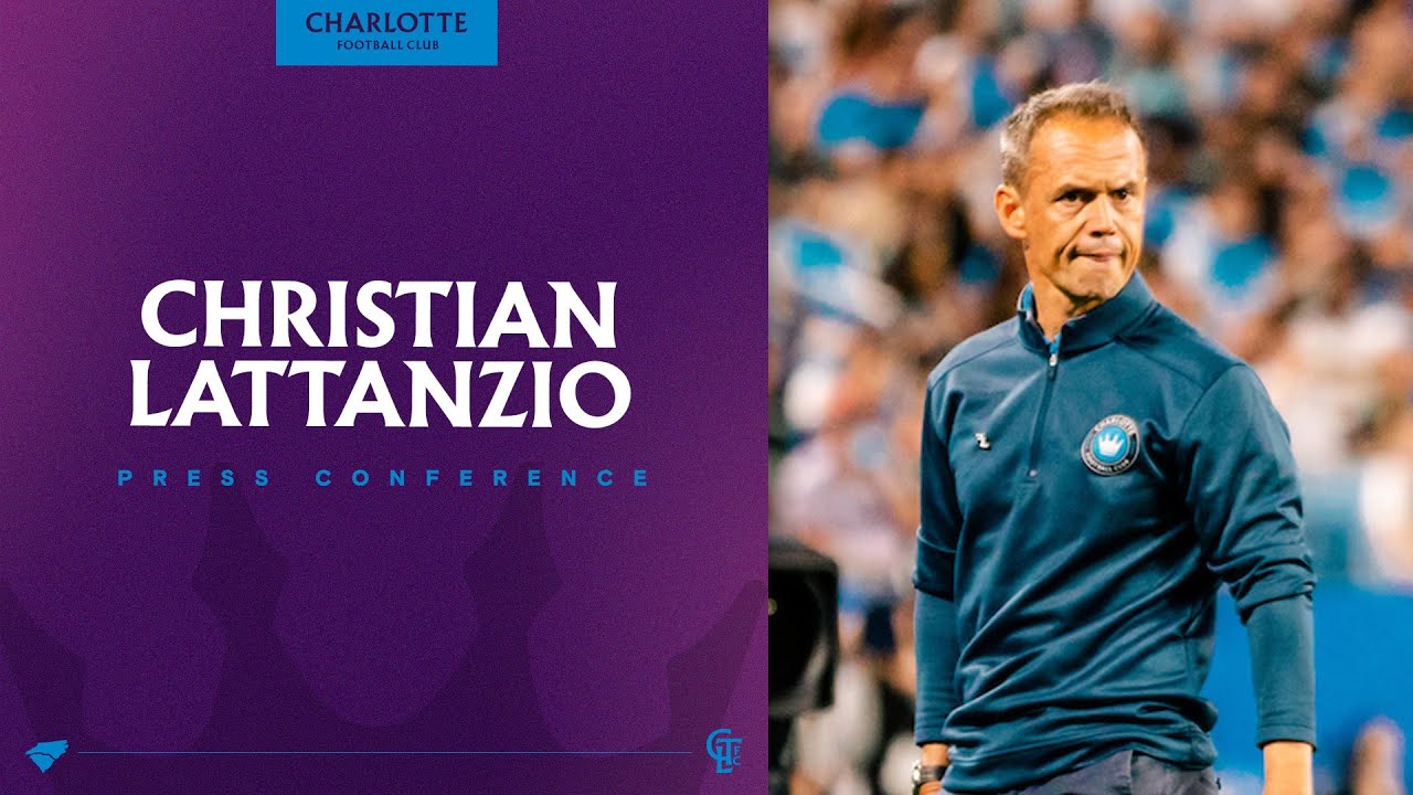 Christian Lattanzio Press Conference | Charlotte FC vs New York Red Bulls