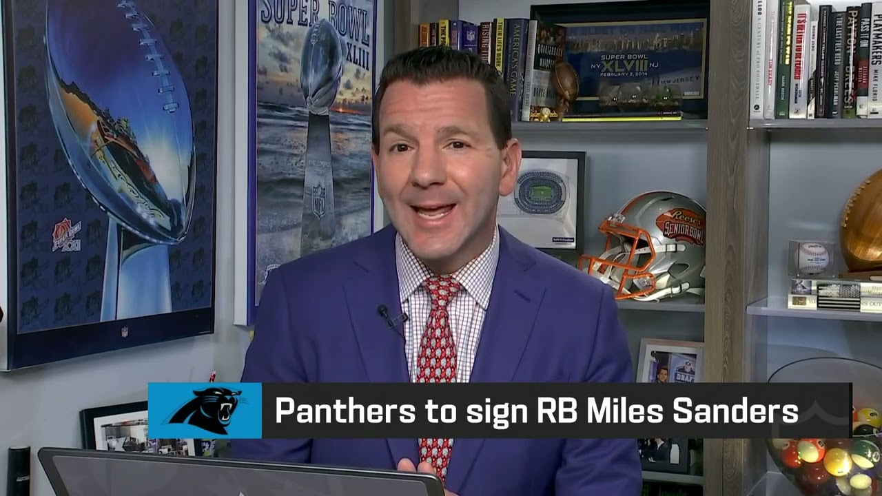NFL Network reports on Miles Sanders signing
