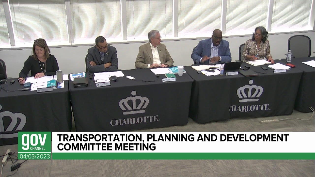 Charlotte City Council Committee Meetings - April 3, 2023