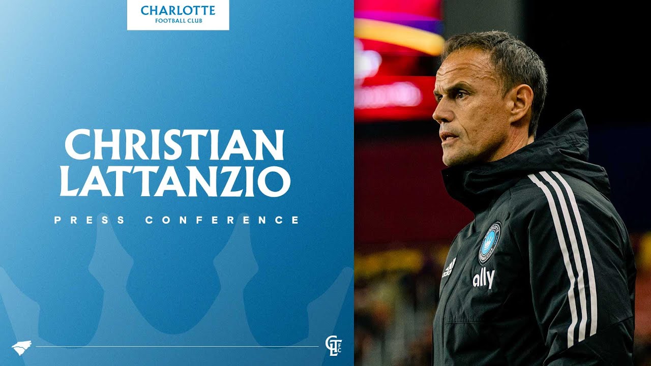 Christian Lattanzio Press Conference | Real Salt Lake vs Charlotte FC
