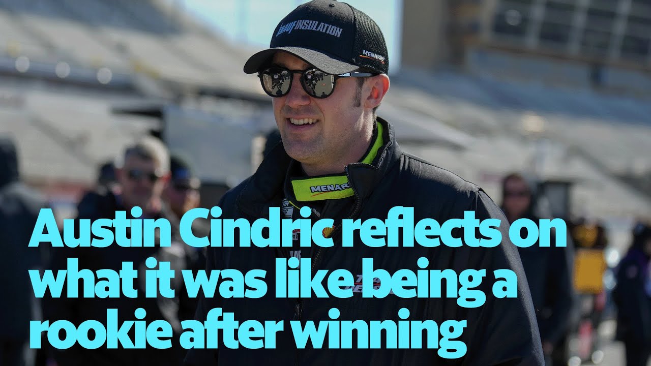 Austin Cindric reflects on what it was like being a rookie after winning NASCAR's Daytona 500
