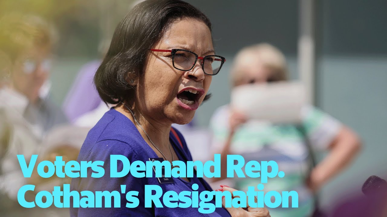 Voters Demand Rep. Cotham's Resignation