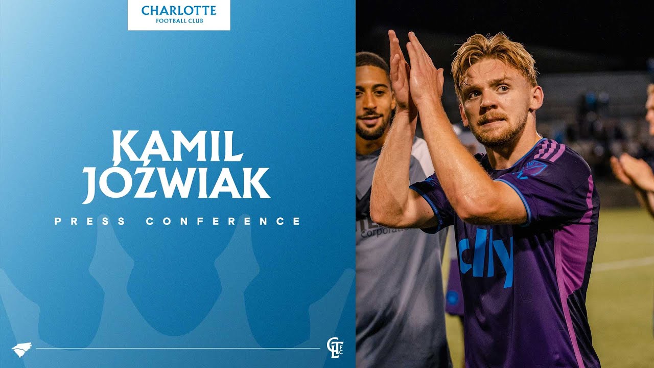 Kamil Jóźwiak Press Conference | Charlotte FC vs Orlando City | US Open Cup