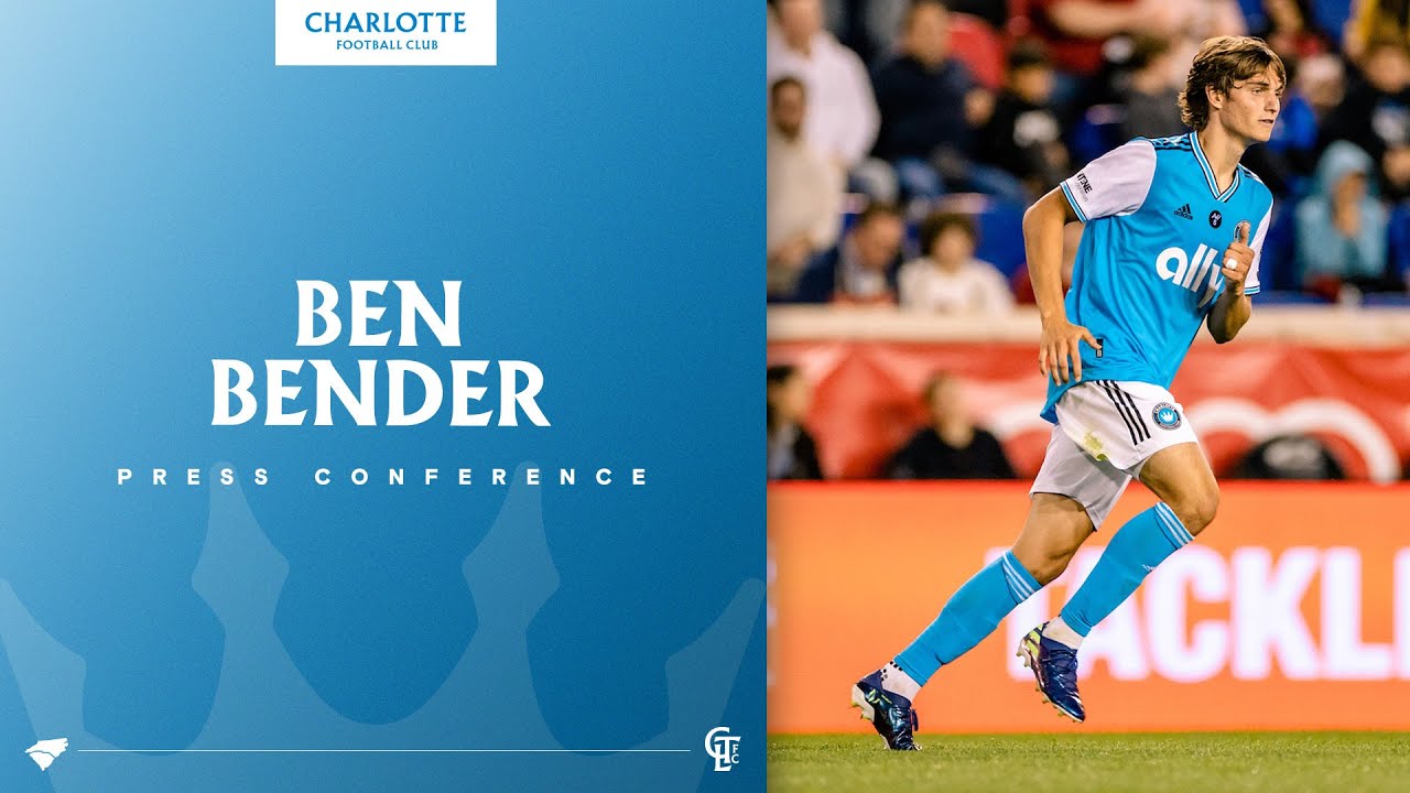 Ben Bender Press Conference | New York Red Bulls vs Charlotte FC