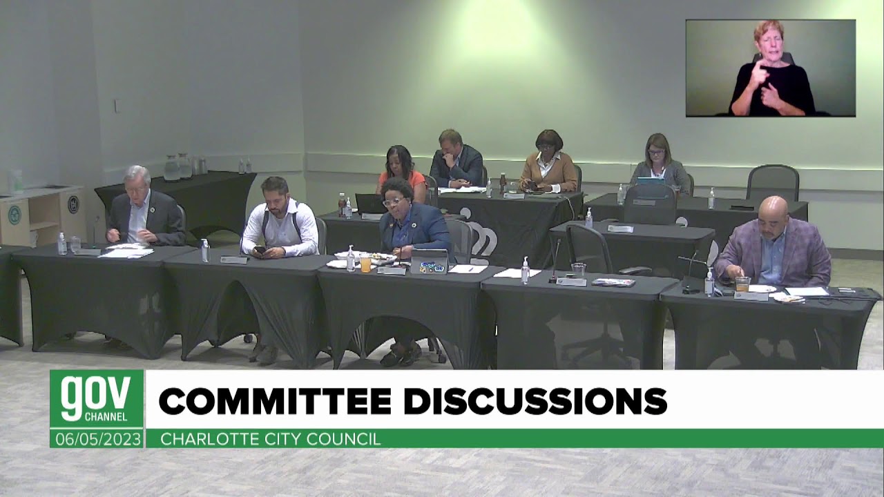 Charlotte City Council Committee Wrap-Up discussion