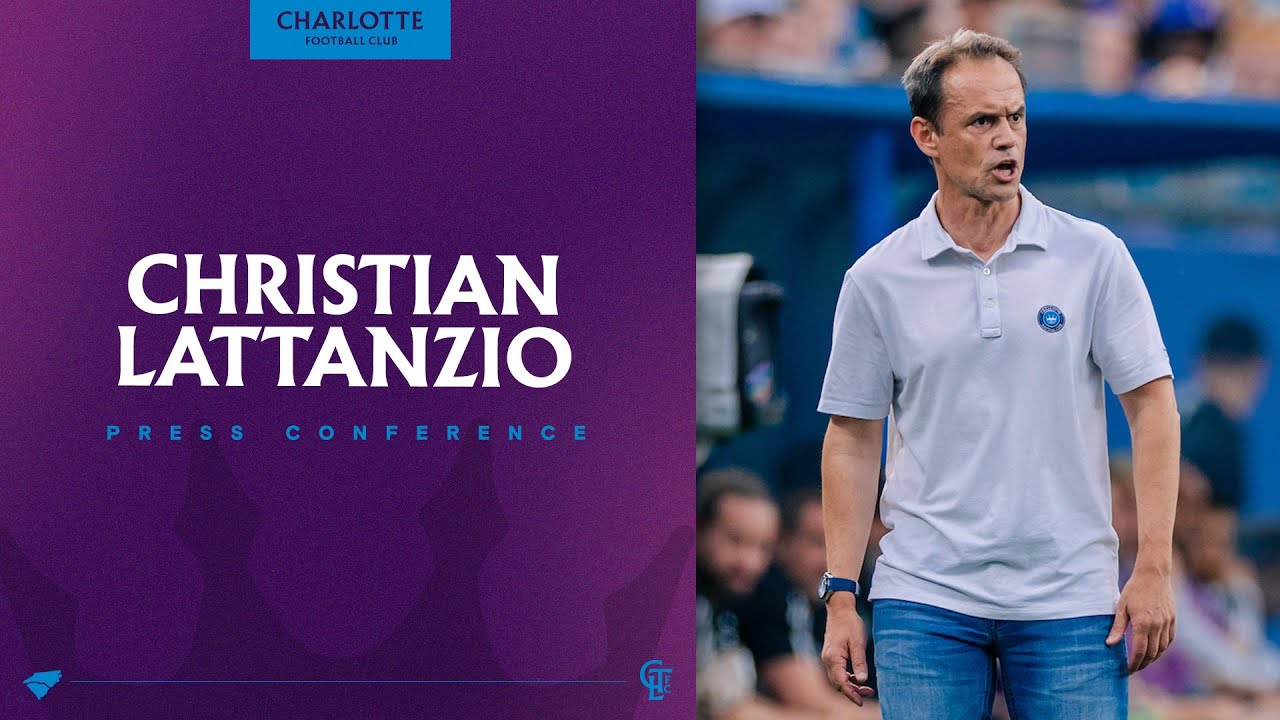 Christian Lattanzio Press Conference | Seattle Sounders FC vs Charlotte FC