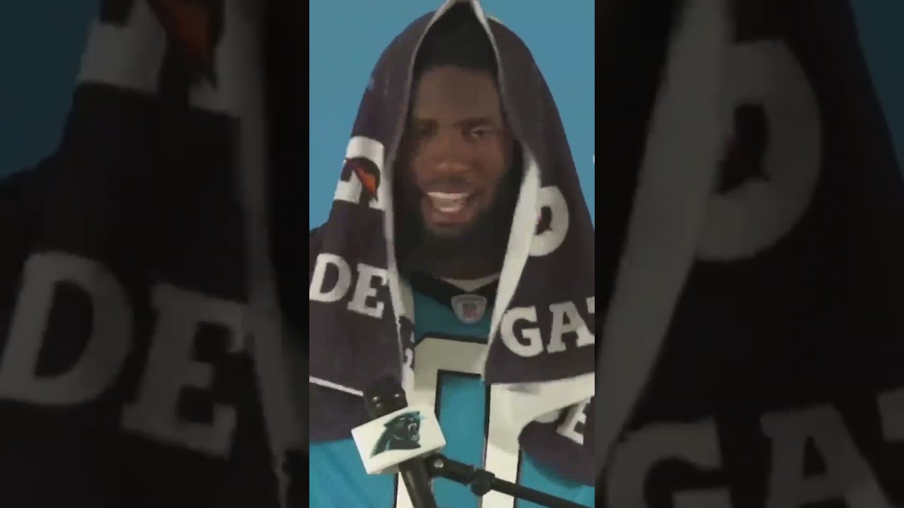 Brian Burns really said 🫣 #shorts #nfl #carolinapanthers