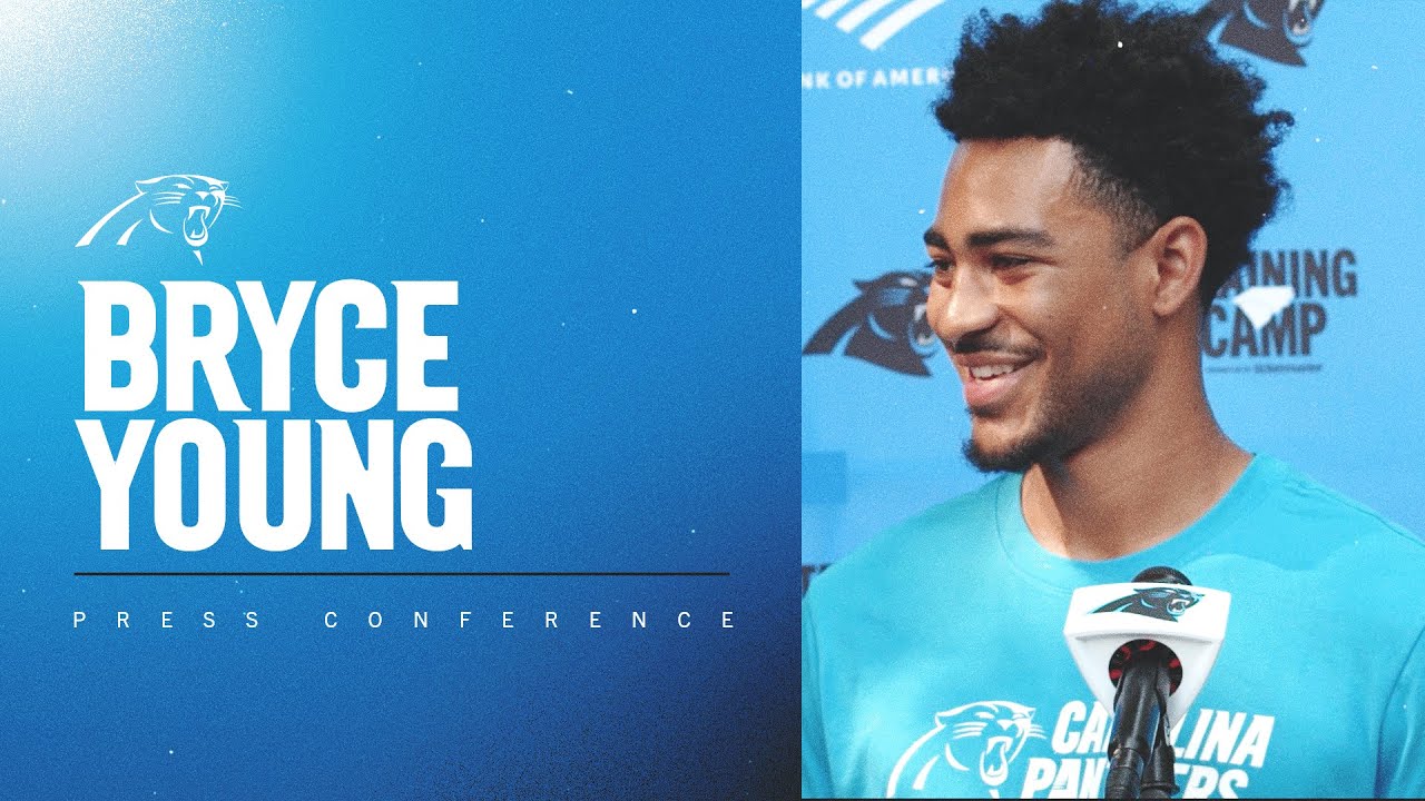 Bryce Young speaks on the quarterback room at training camp