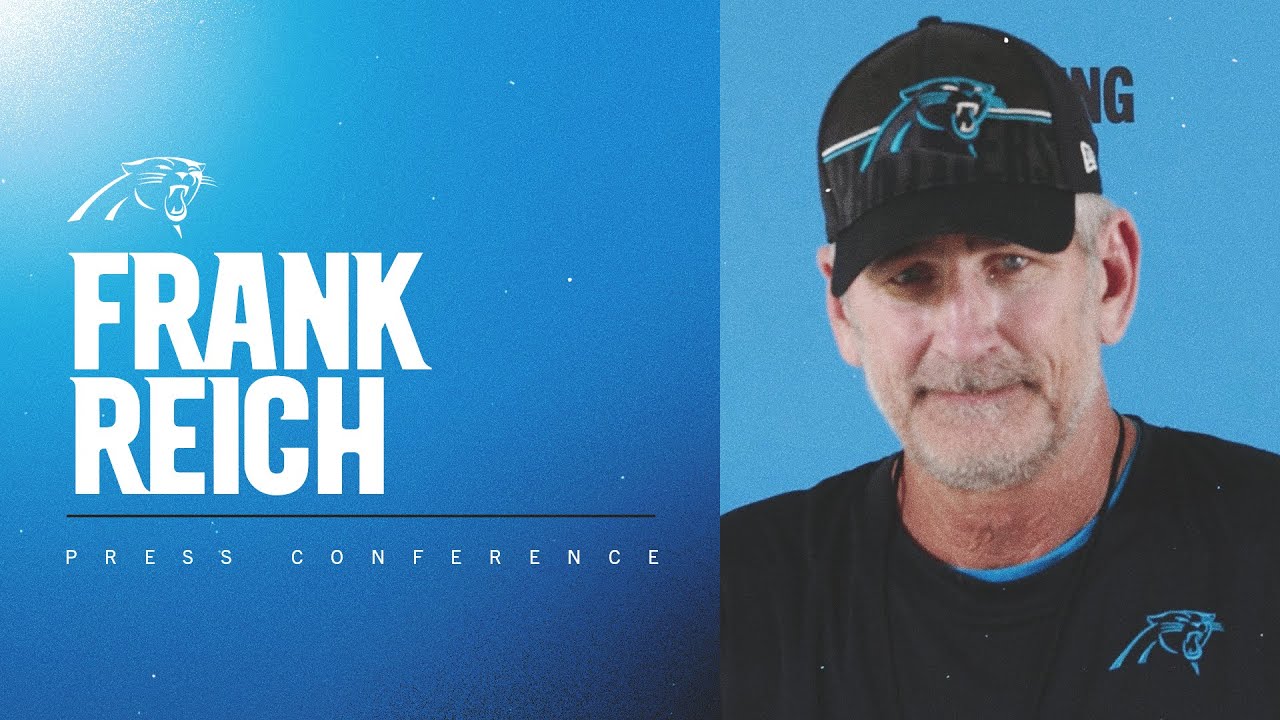 Frank Reich talks first day of pads at practice