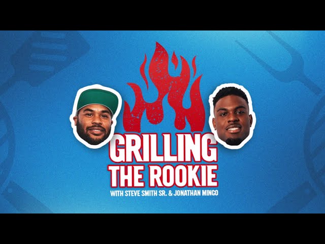 Grilling the Rookies with Steve Smith Sr. & Jonathan Mingo