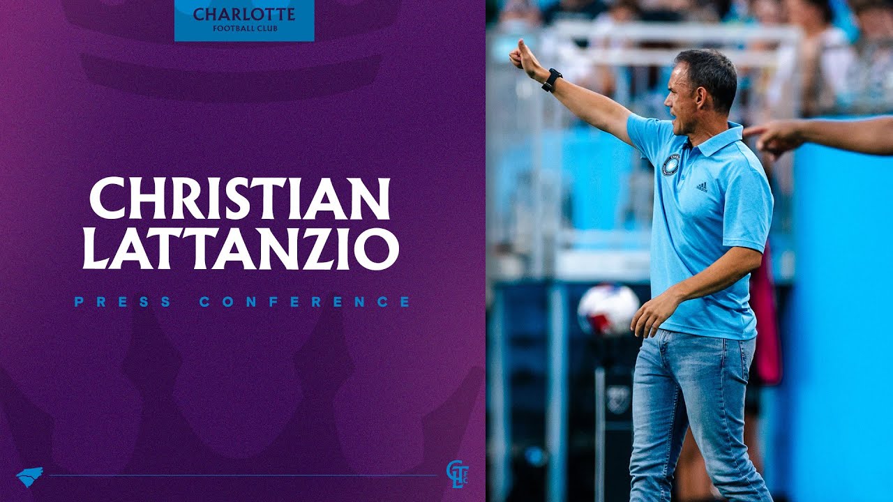 Christian Lattanzio Press Conference | Charlotte FC vs Club Necaxa | Leagues Cup