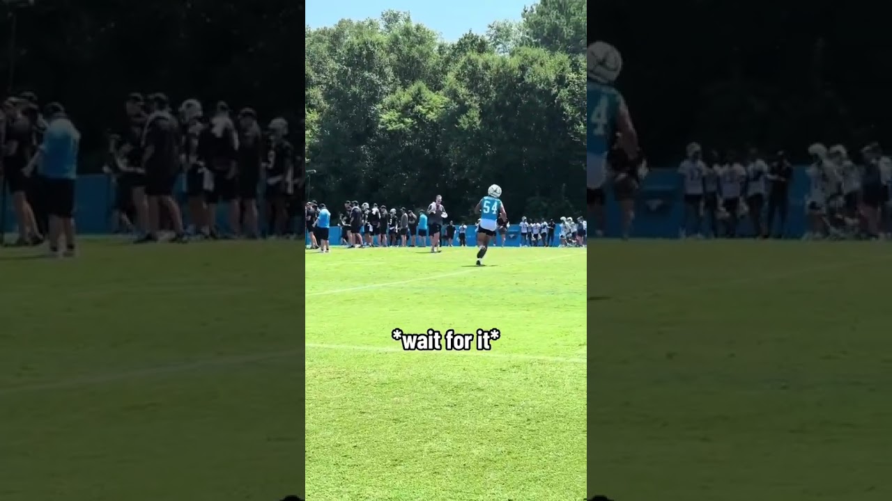 INTERCEPTION KAMUUUUUU 😤 #shorts #nfl #carolinapanthers