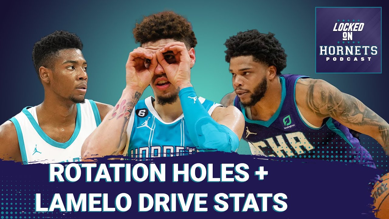 Hornets Rotation Projections PLUS How does LaMelo Ball compare to other guards on drives to the rim?