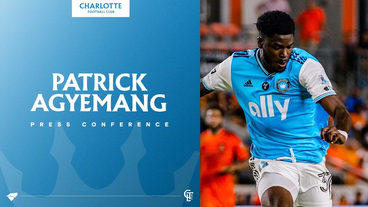 Patrick Agyemang Press Conference | Charlotte FC vs Houston Dynamo | Leagues Cup Round of 16