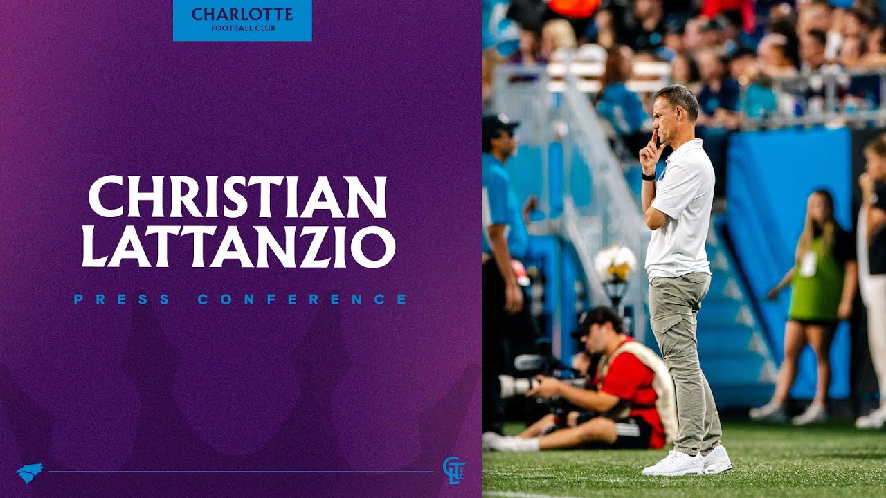 Christian Lattanzio Press Conference | Charlotte FC vs D.C. United