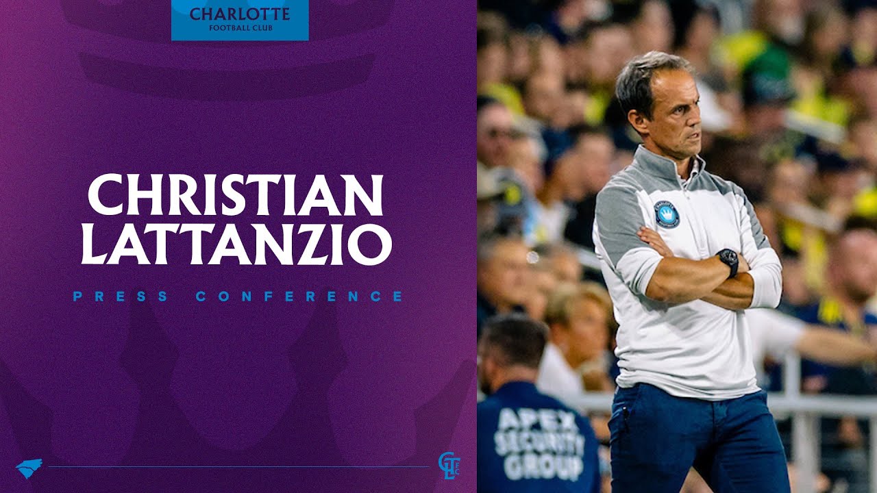 Christian Lattanzio Press Conference | Nashville SC vs Charlotte FC