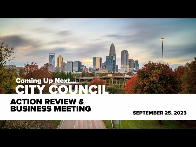 City Council Business Meeting September 25, 2023