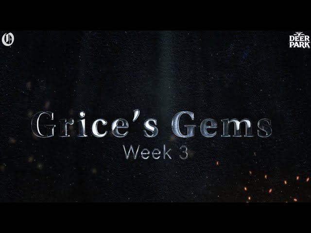 Grice's Gems: NC top performers from Week 3