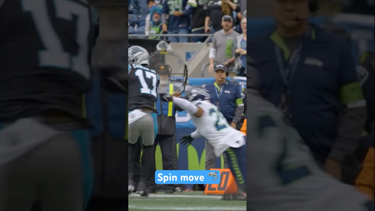 DJ Chark with the spin move TD 🤩 #DJChark #touchdown #nfl 📺: CBS