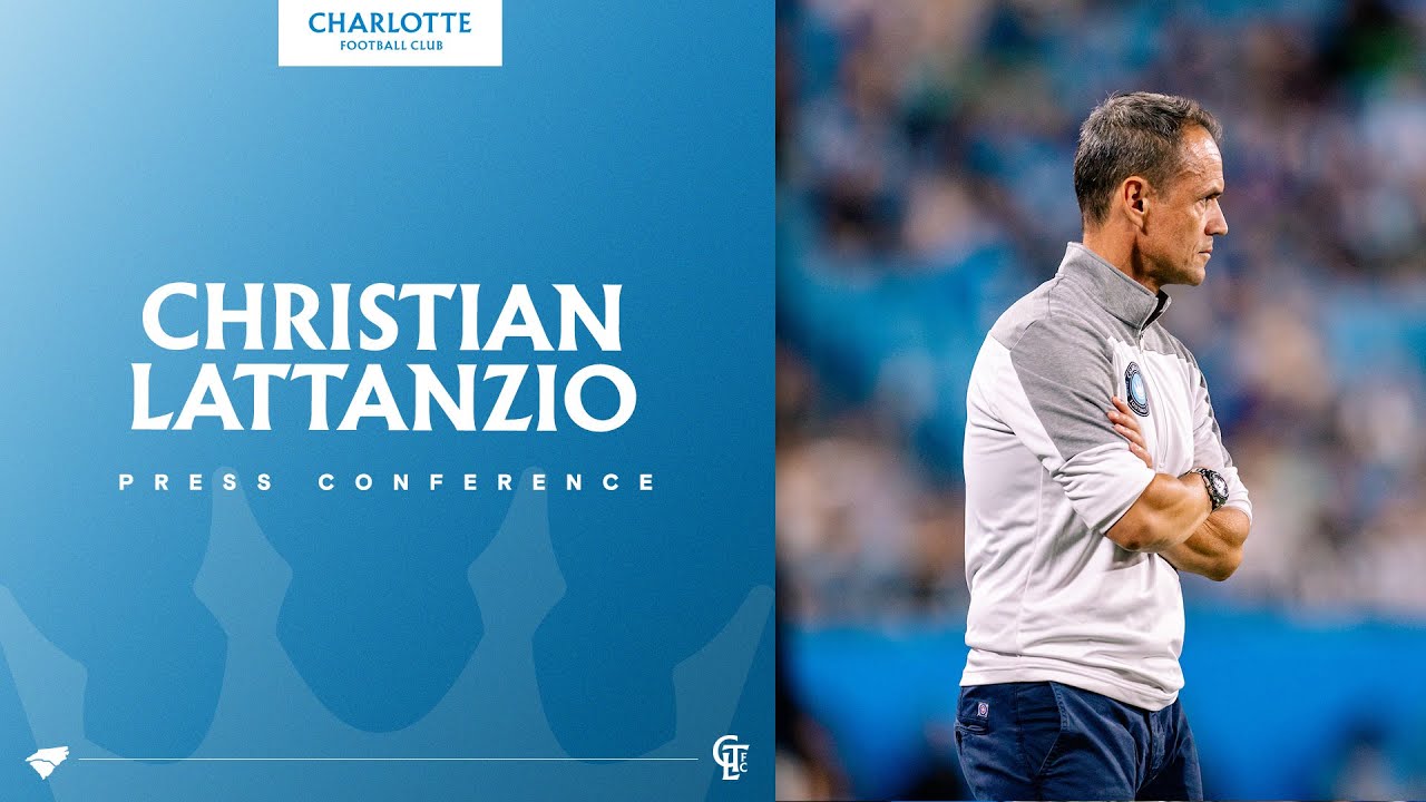 Christian Lattanzio Press Conference | Charlotte FC vs Philadelphia Union