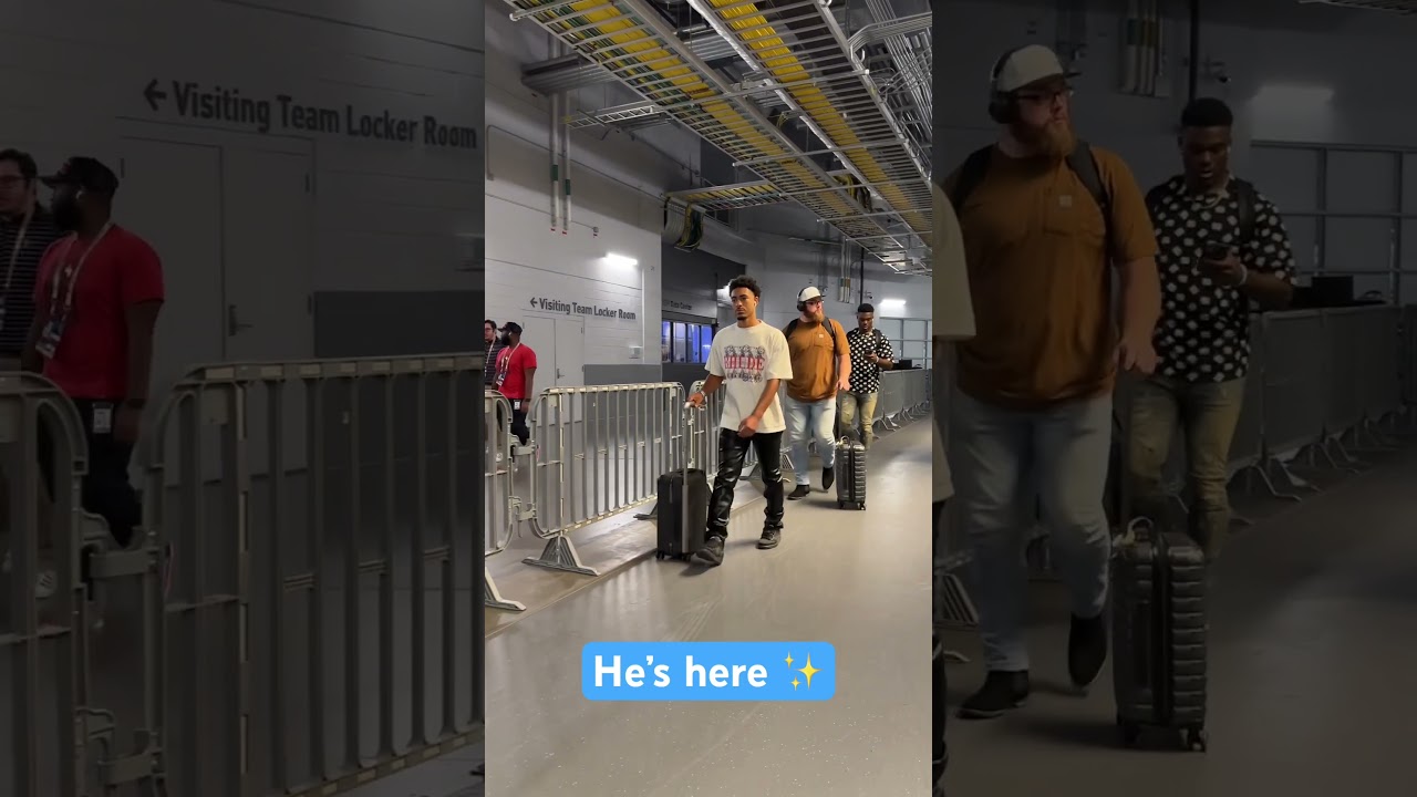 It’s almost that time 🤝 #panthers #bryceyoung #nfl
