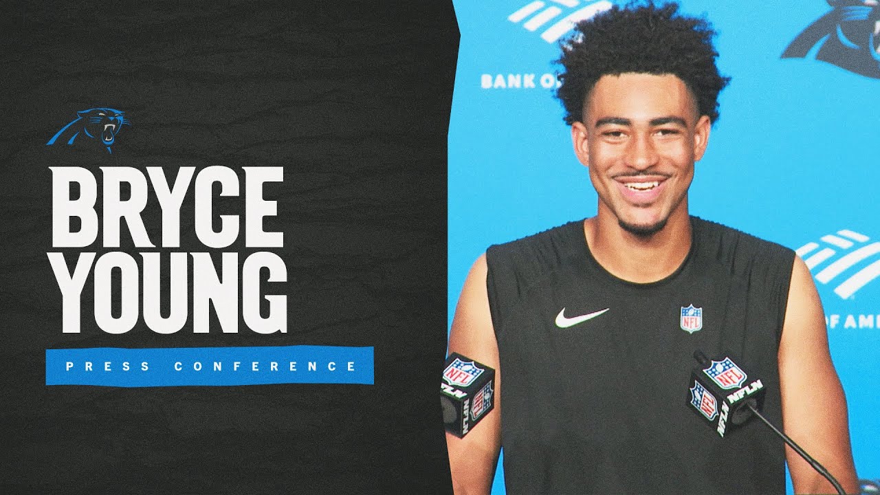 Bryce Young speaks on Panthers first win