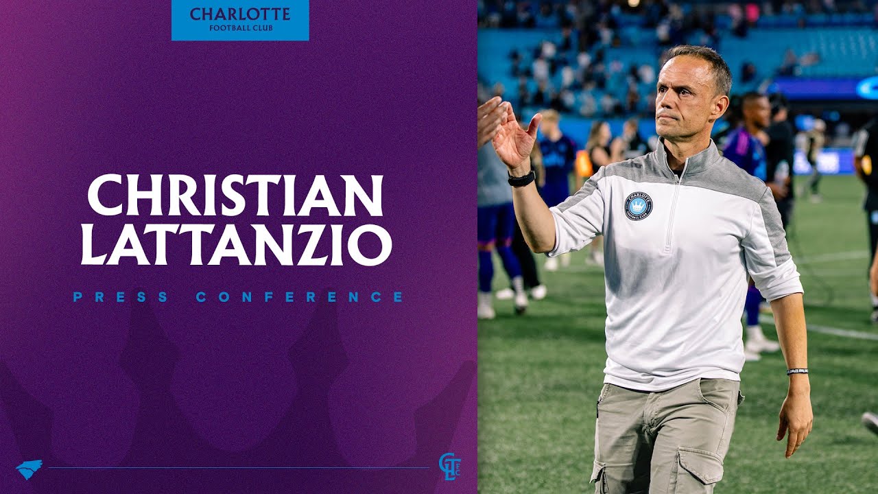 Christian Lattanzio Press Conference | Charlotte FC vs Toronto FC