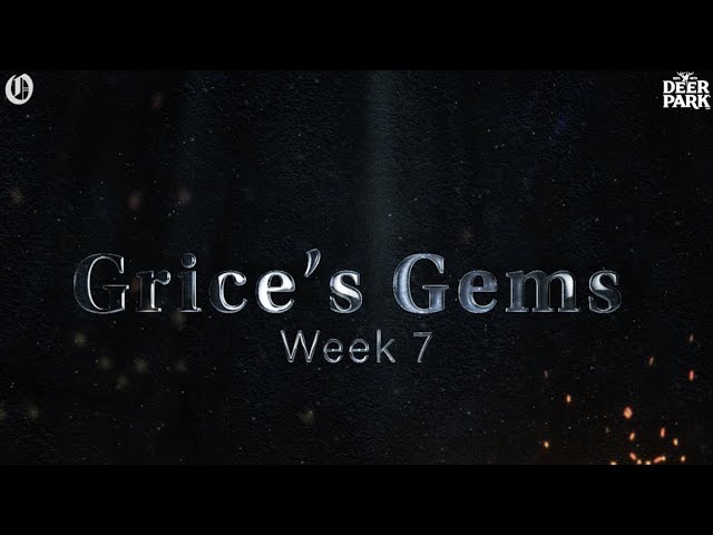 Grice's Gems: NC top performers from Week 7