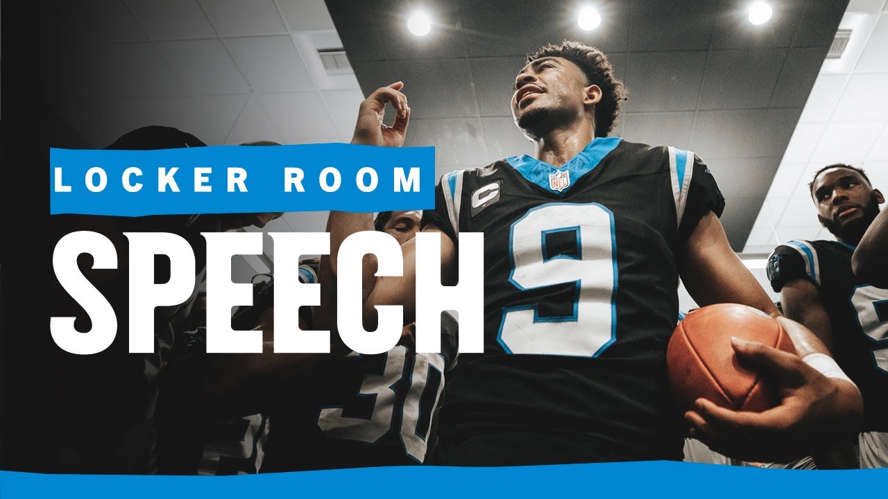 Panthers Post Game Locker Room Speech!
