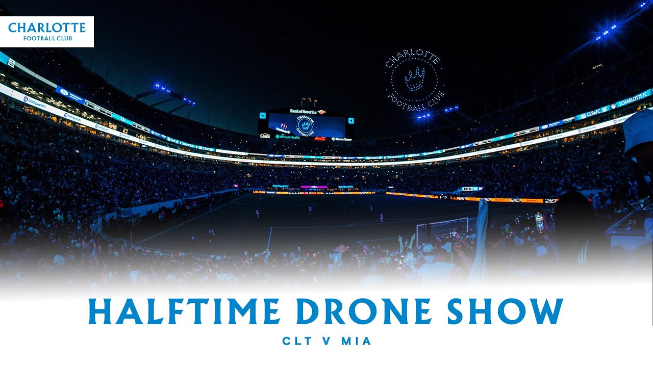 CLTFC Presents Halftime Drone Show