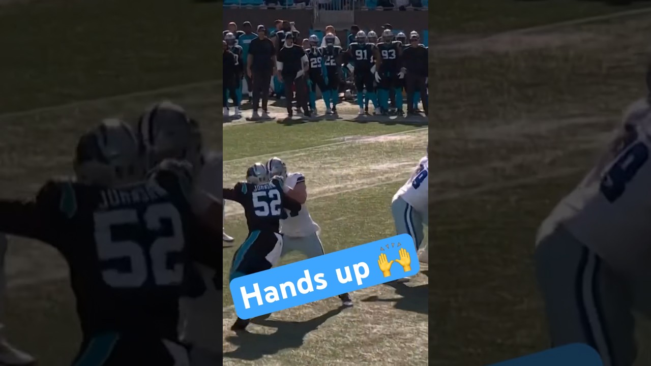 Not today ???? #nfl #panthers #DJJohnson