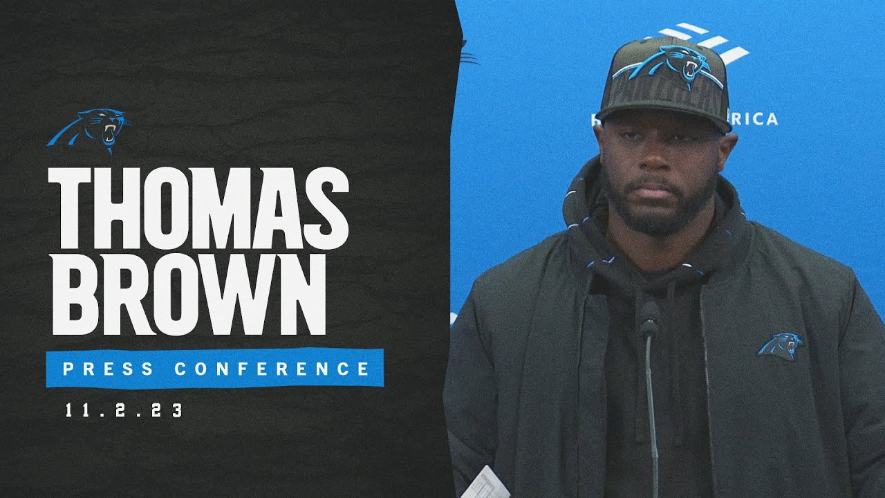 Thomas Brown: 'We want to maximize the guys on game day.'