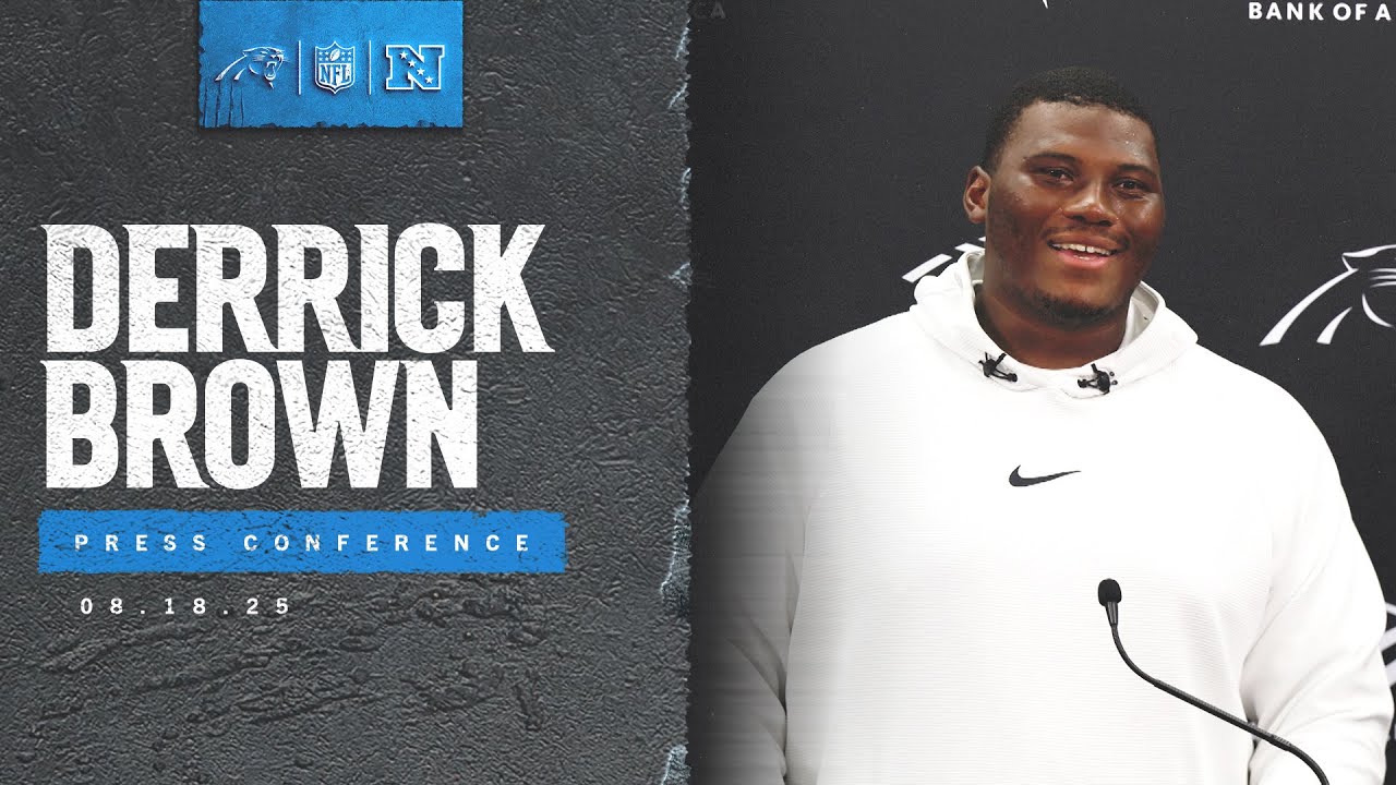 Derrick Brown on having patience on his road back to the field